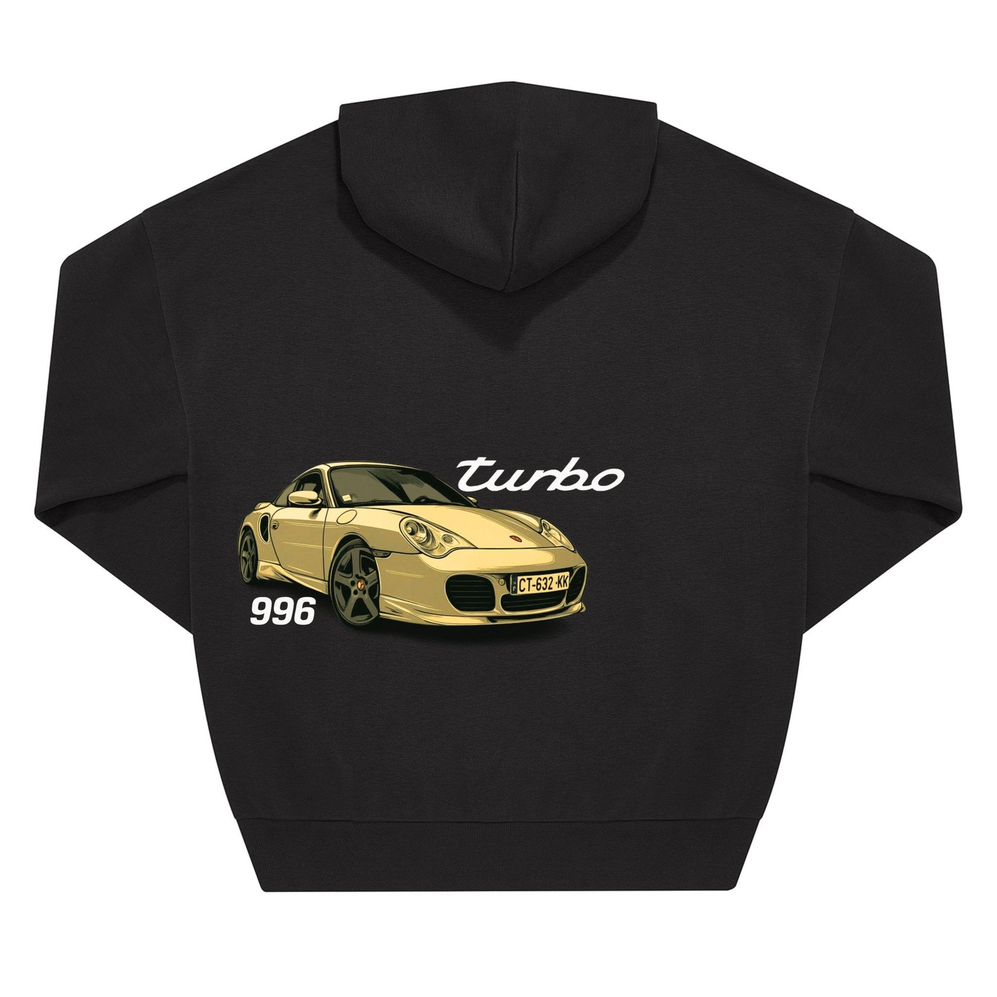 Sweat Noir Porsche – Face arrière